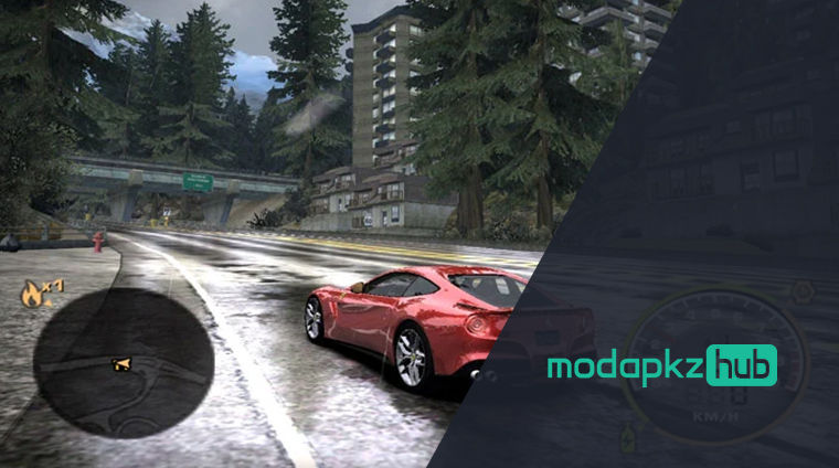 Need For Speed Most Wanted Mod Apk Easy to Control