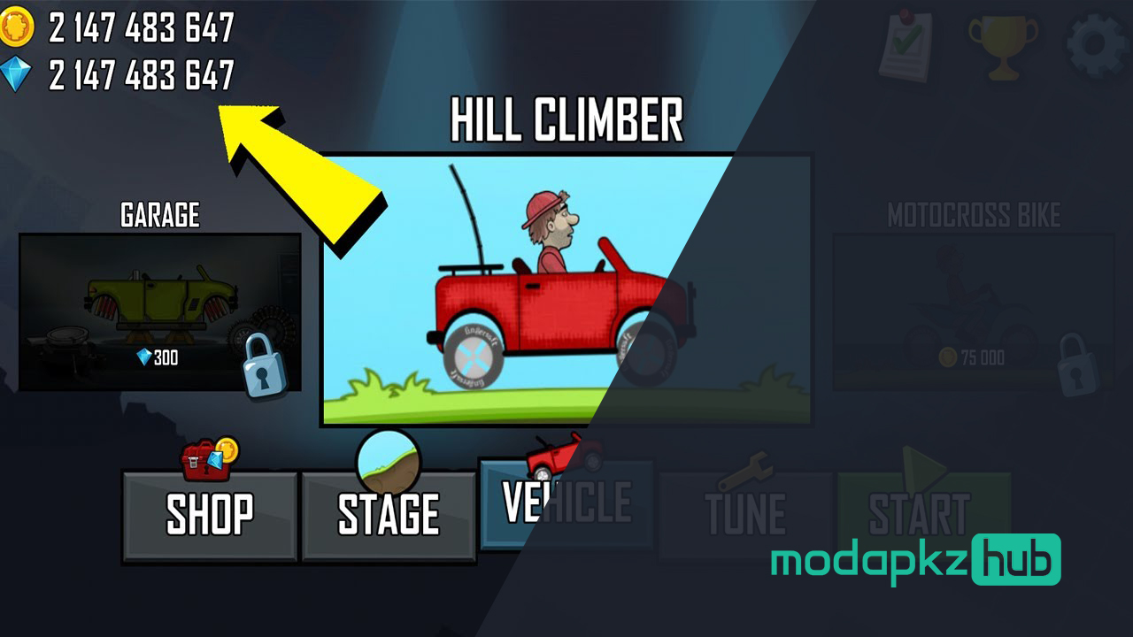 Hill Climb Mod Apk Features