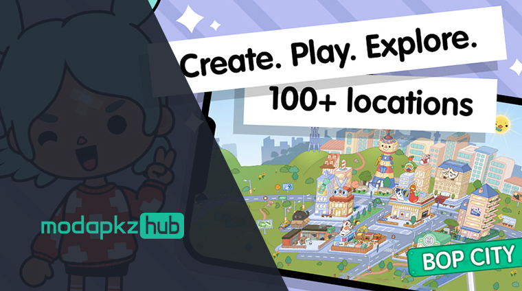 Toca Life world mod apk Create your own locations